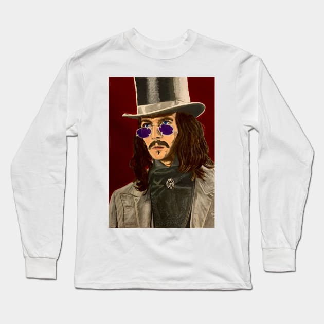 Dracula Long Sleeve T-Shirt by BryanWhipple